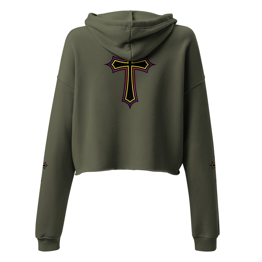 LADY BANDZ Crop Hoodie