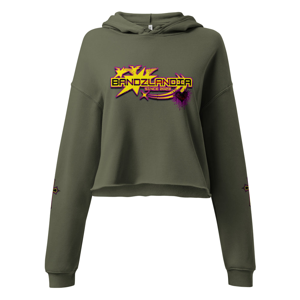 LADY BANDZ Crop Hoodie