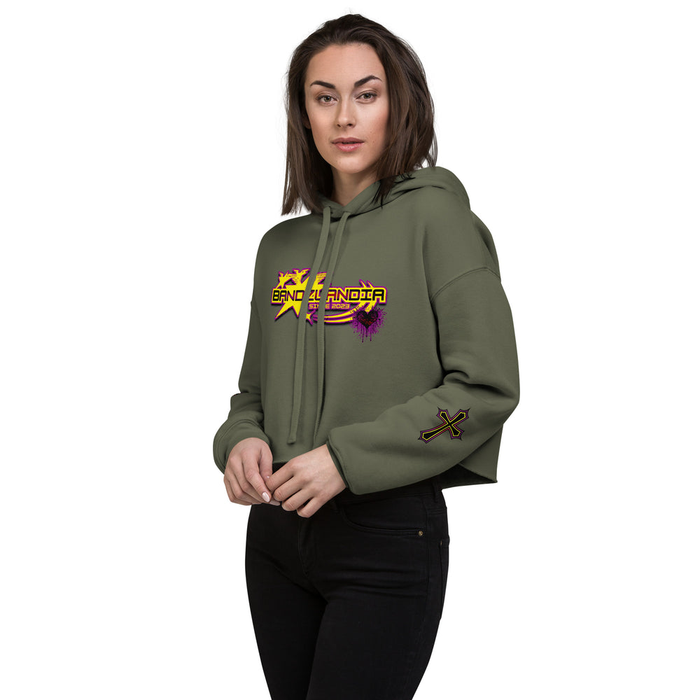 LADY BANDZ Crop Hoodie