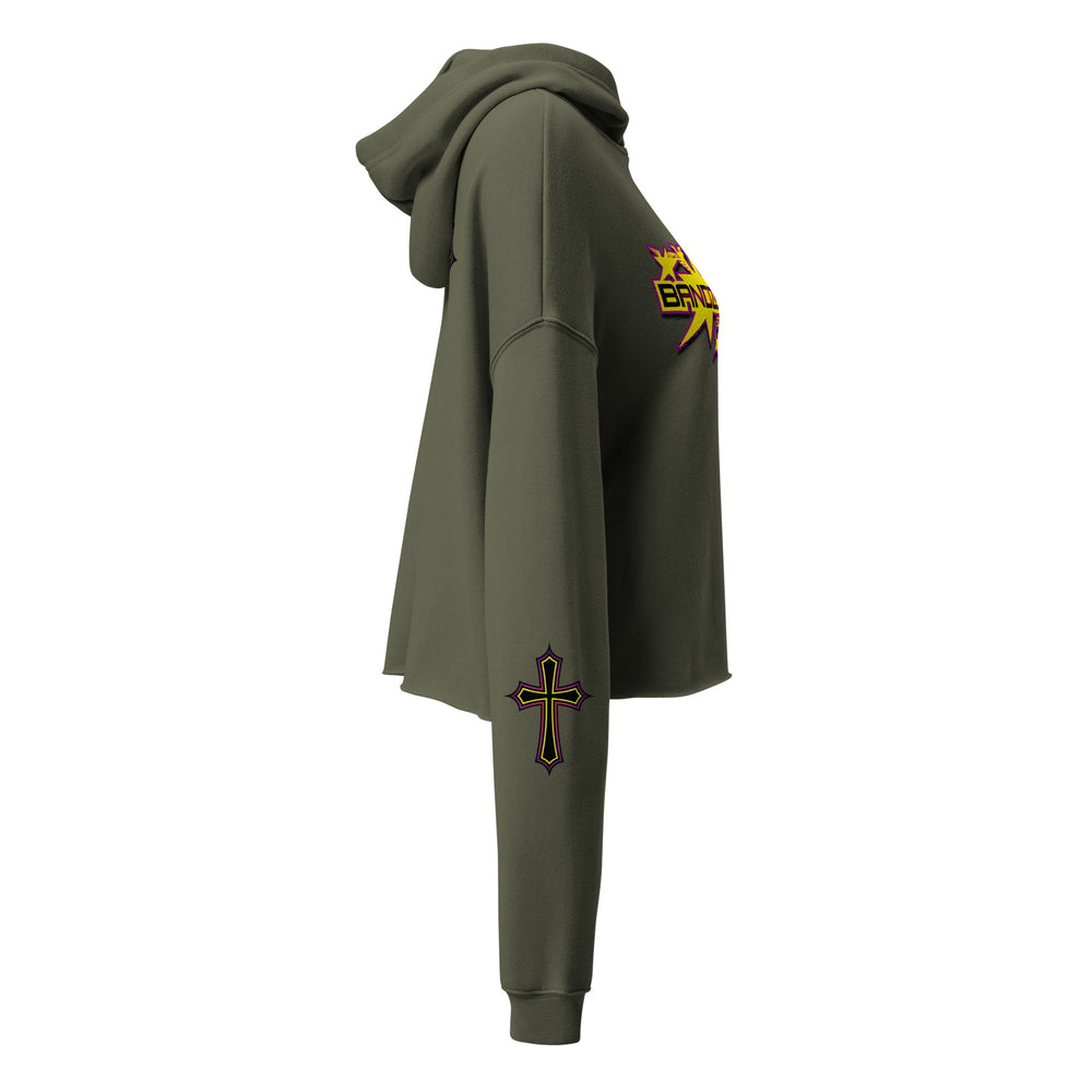 LADY BANDZ Crop Hoodie