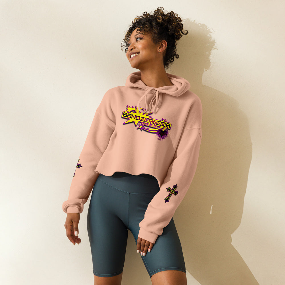 LADY BANDZ Crop Hoodie