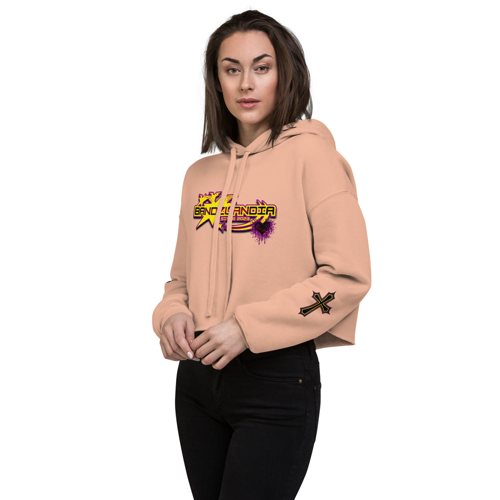 LADY BANDZ Crop Hoodie