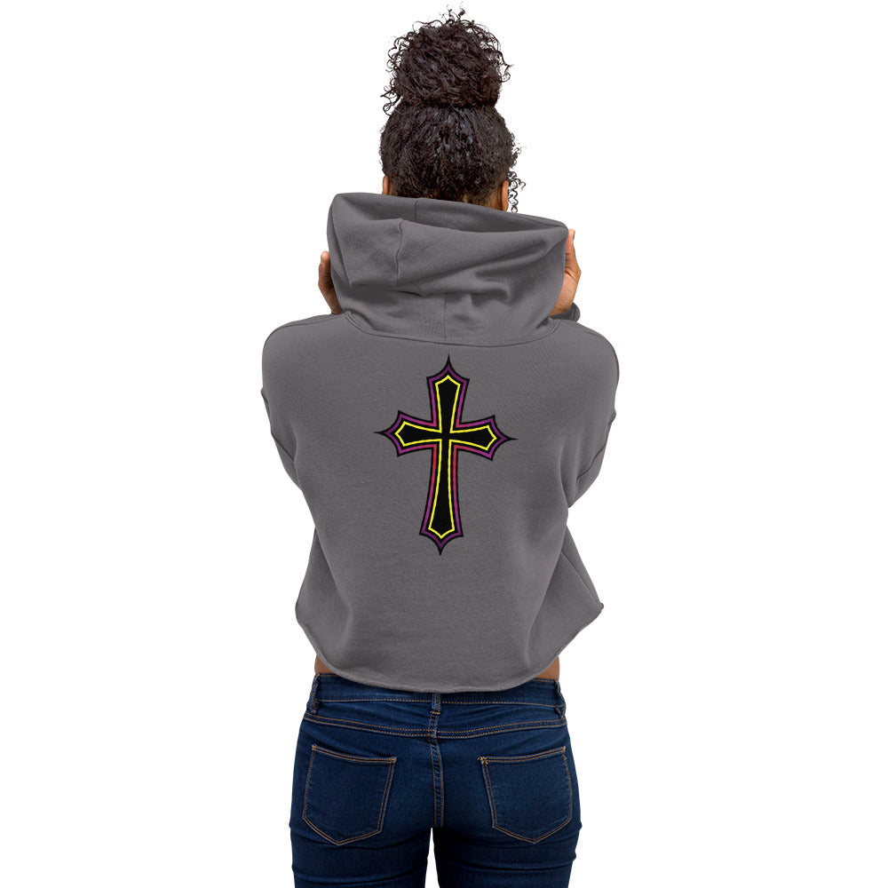 LADY BANDZ Crop Hoodie