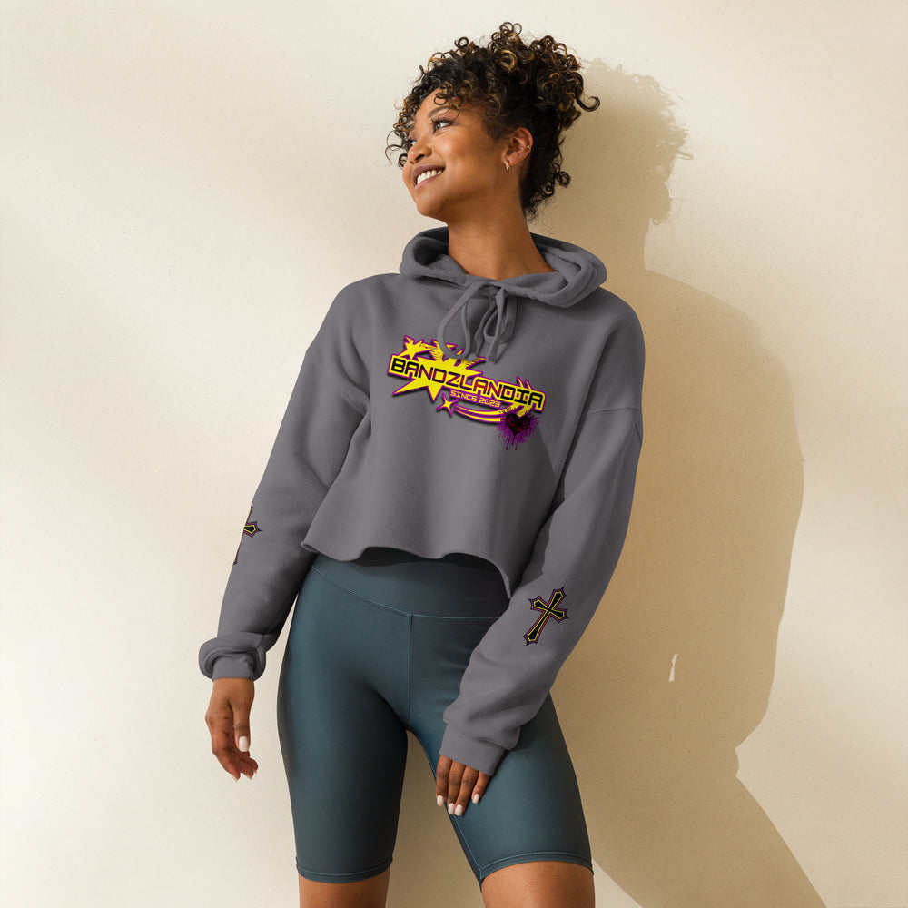 LADY BANDZ Crop Hoodie
