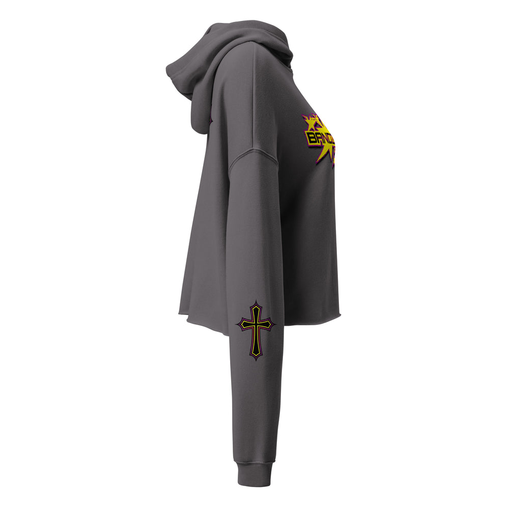 LADY BANDZ Crop Hoodie