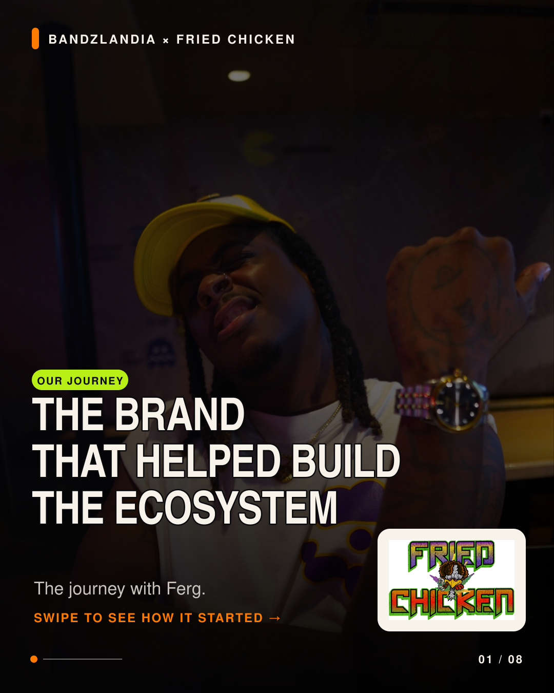 Bandzlandia and Fried Chicken: the brand that helped build the ecosystem