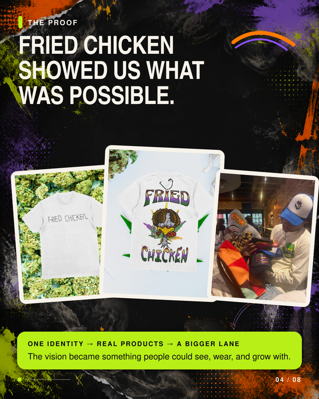Fried Chicken products and the proof of a brand growing through the ecosystem