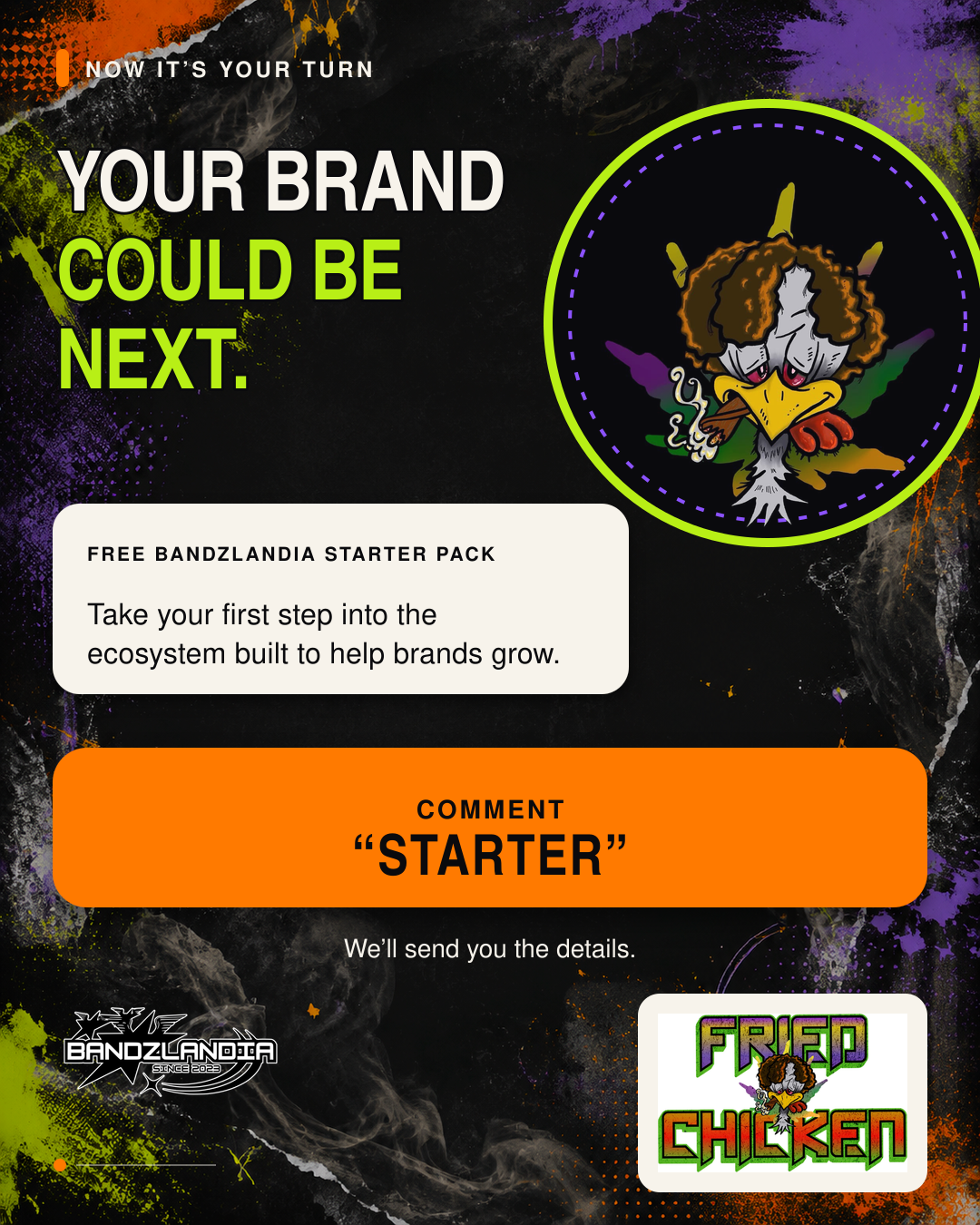 Fried Chicken journey invitation: your brand could be next